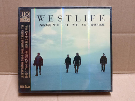New Sealed Westlife Where We Are K2HD For Car China 2x CD FCB2234 F