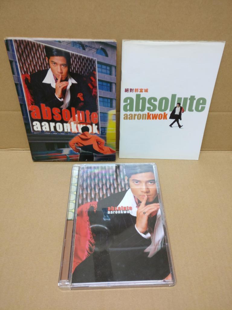 Hong Kong Aaron Kwok Guo Fu Cheng 郭富城 Absolute 绝对 2001 Chinese CD FCBL023