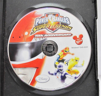 Power Rangers Super Legends 15th Anniversary Rare PC DVD ROM Singapore FCB384