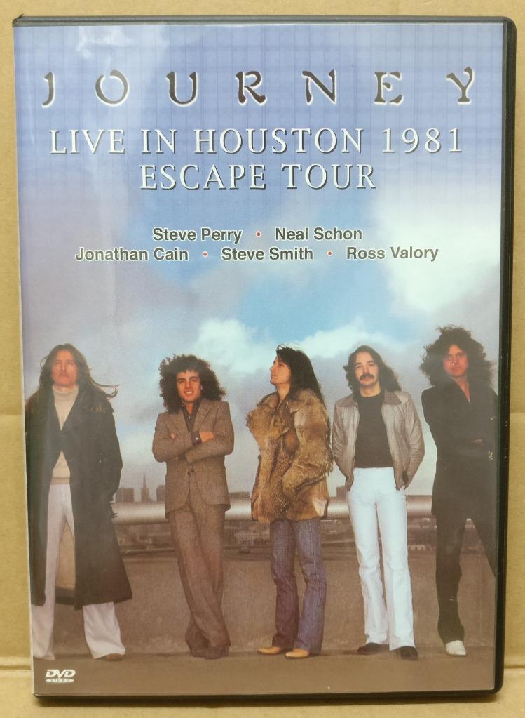 Journey Rock Band 1981 Houston Escape Tour Concert Rare Malaysia DVD FCBL089