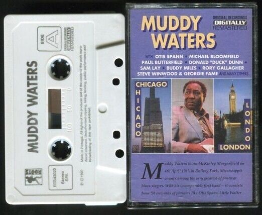 Muddy Waters Blues Songs 1990 Portugal Cassette CS066