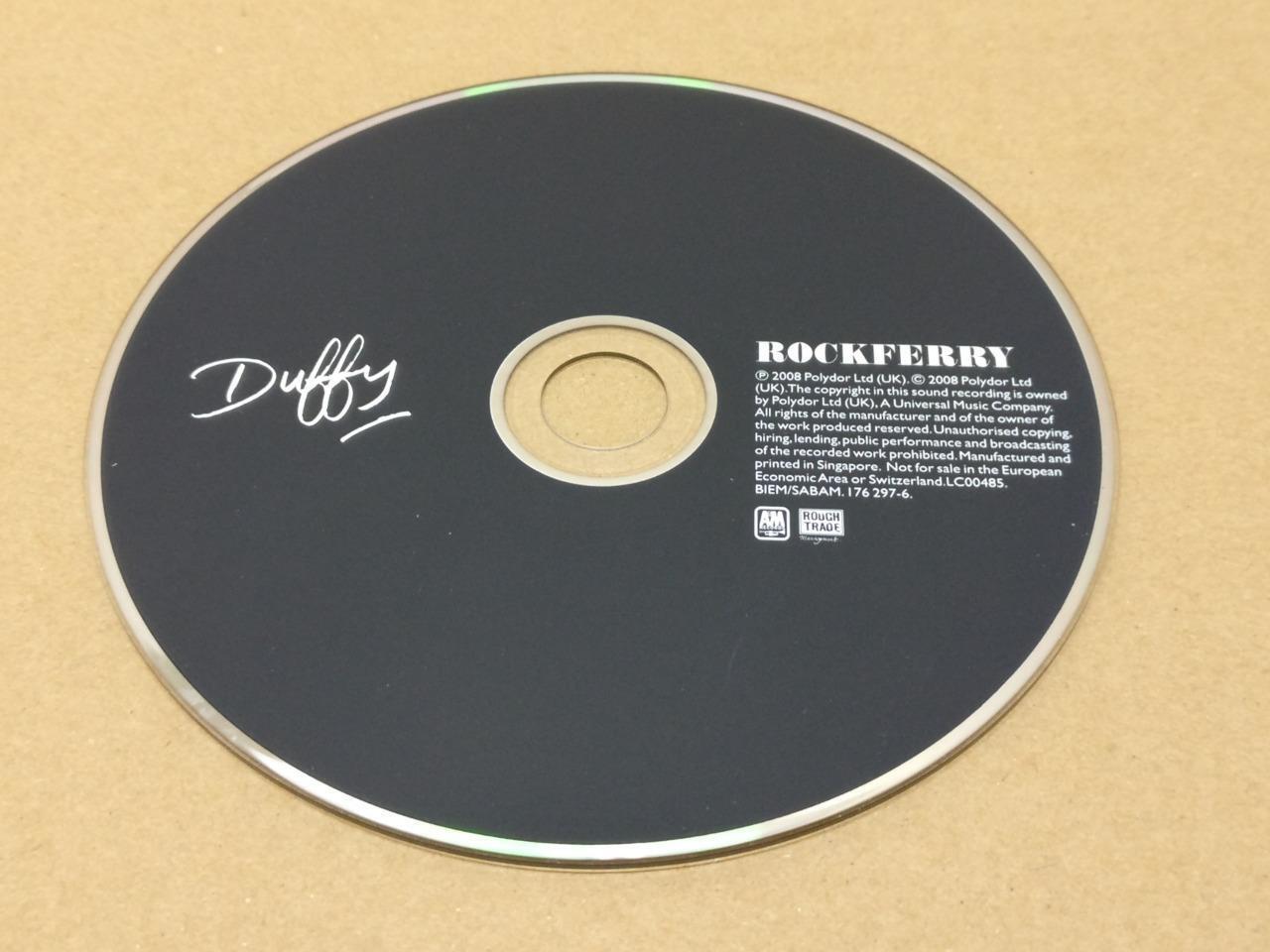 Duffy Rockferry 2008 Mega Rare Singapore CD FCS8702