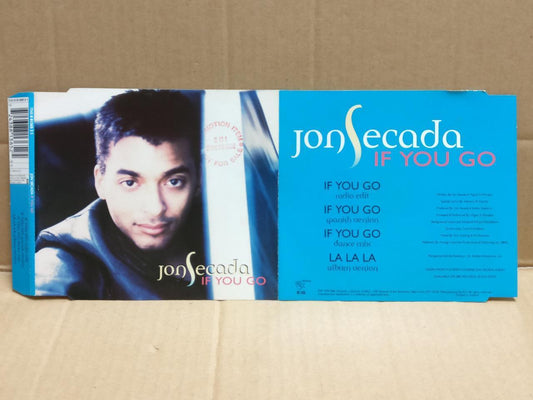 AMM Jon Secada If You Go 1994 Singapore Promo English CD FCS10114 (No Case)