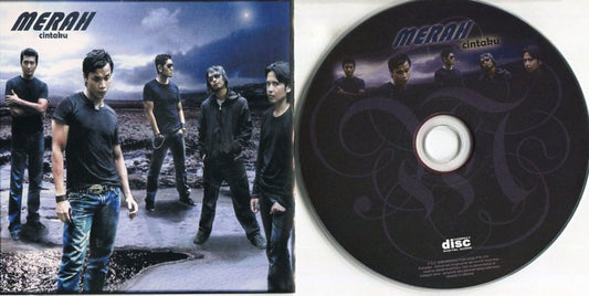 Malaysia Malay Rock Band MERAH CINTAKU 2006 Rare Singapore Only CD FCS1454