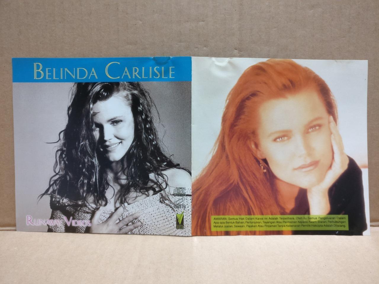 Belinda Carlise Runaway Videos Mega Rare Malaysia English Video CD VCD FCS9568