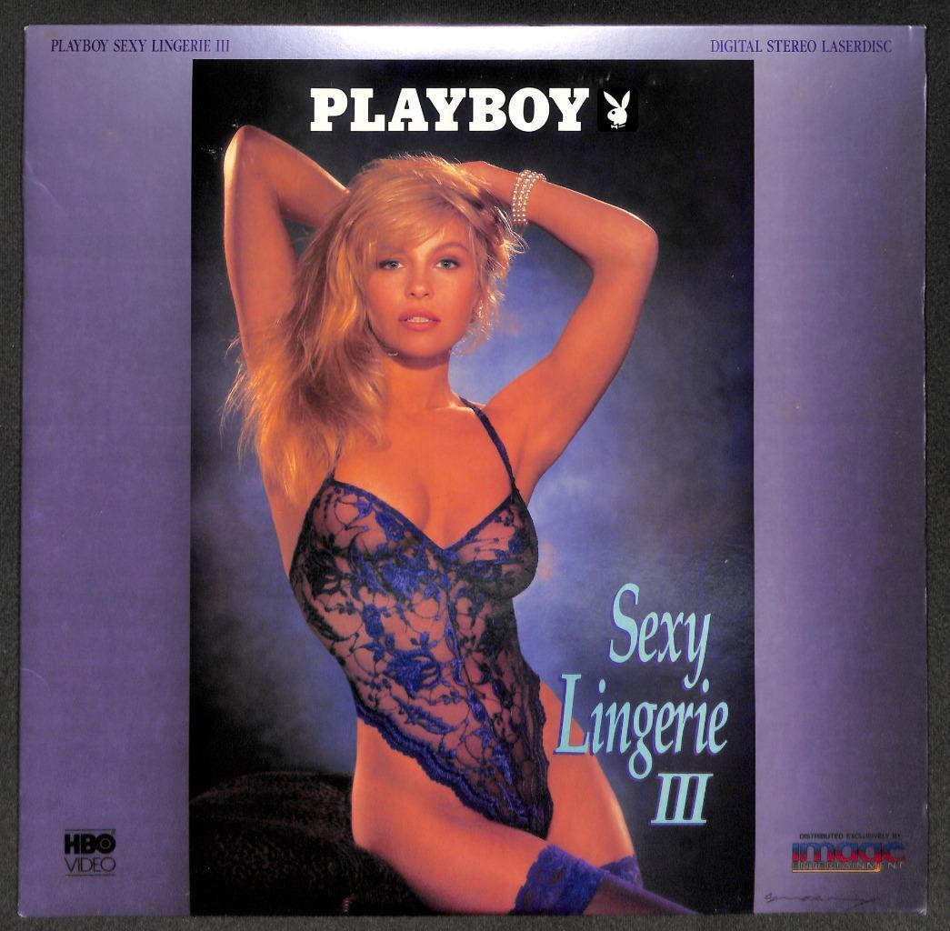 P l a y b o y Sexy Lingerie 3 Sexy Ladies 1991 USA Laserdisc LD LD1602