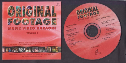 Elvis Presley Smokie Cliff Richard Lipp Inc. Singapore Karaoke Video VCD FCS7017