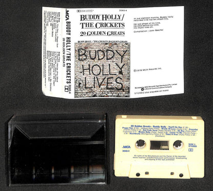 Buddy Holly The Crickets 1978 Mega Rare Singapore Cassette 卡帶 磁帶 CS1964