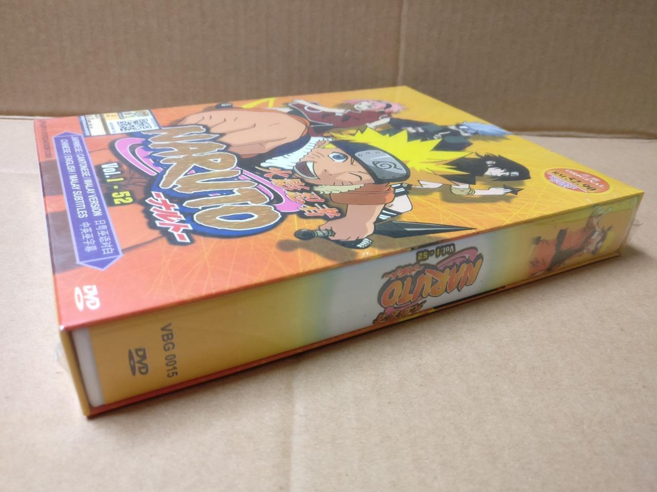 Sealed Japanese Animation Cartoon Naruto 火影忍者 Ch Eng Sub Malaysia 8x DVD FCB1861