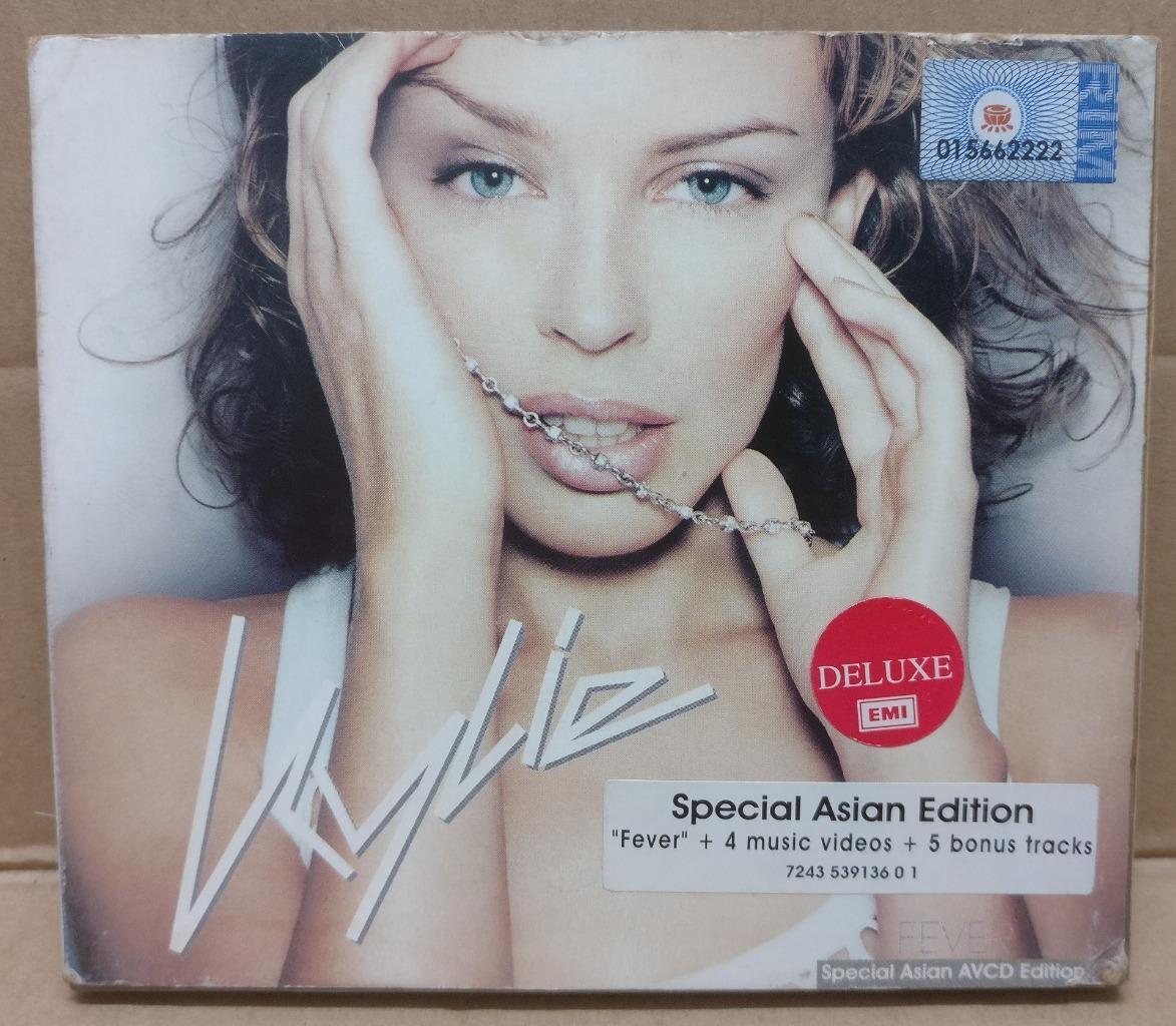 Kylie Minogue Fever 2002 Rare Asia Malaysia CD + AVCD FCB1743