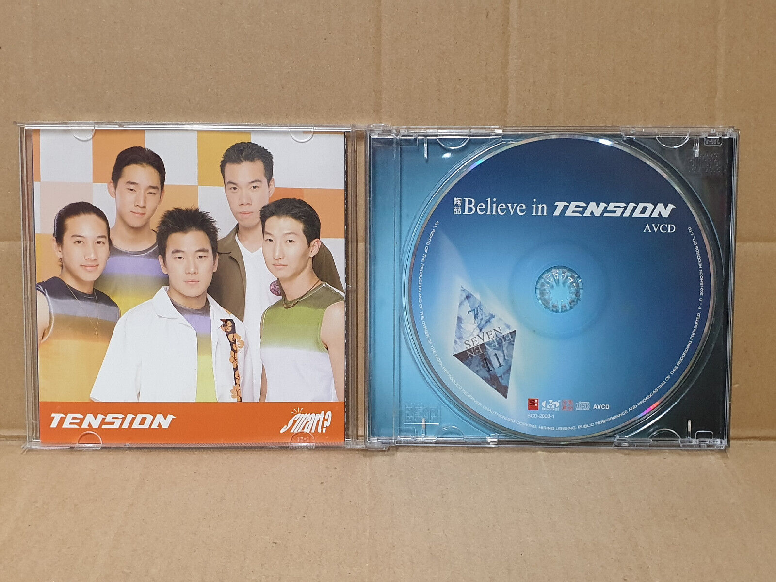 Taiwan David Tao 陶喆 & Tension Band Autograph Chinese Singapore 2x CD (FCB2542) E