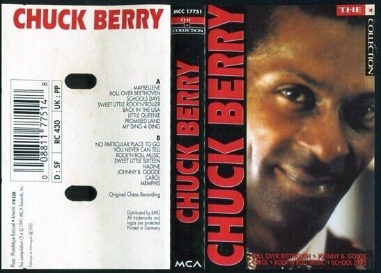 Chuck Berry 1991 Cassette BMG Germany  卡帶 磁帶 CS006