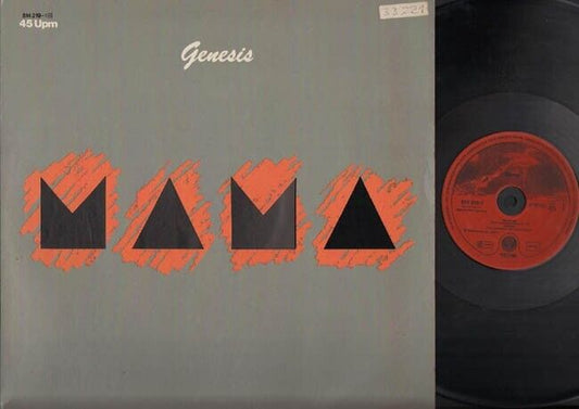 Genesis Mama Rare Vertigo Label Printed In West Germany with Insert  LP ELP1305