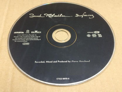 Sarah McLachlan Surfacing 1997 Mega Rare BMG Singapore CD FCS9790