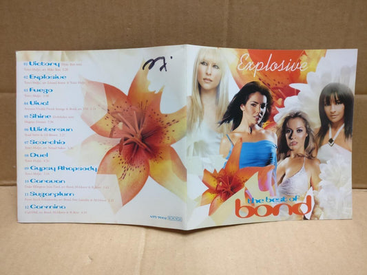 BOND Girl Band Explosive Music 2005 Rare Singapore English CD + DVD FCS9919