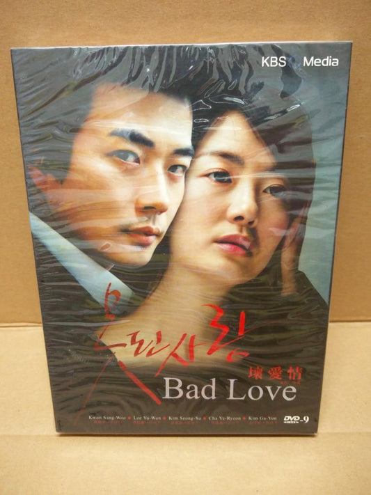 Sealed Korean Drama KBS Bad Love 坏爱情 Kwon Sang-Woo ENG SUB 中英文字幕 3x DVD FCB1328