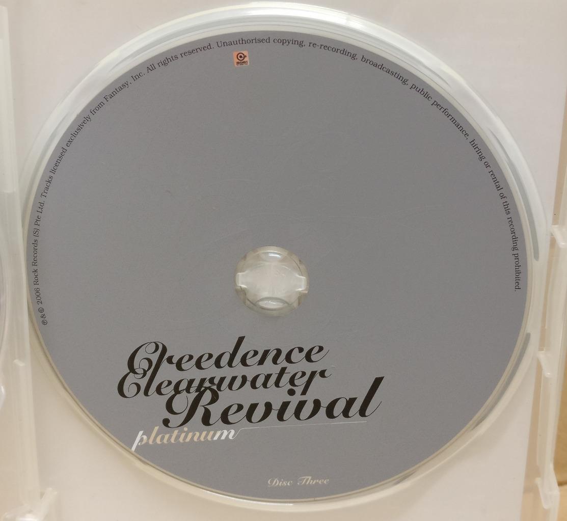 CCR Creedence Clearwater Revival Platinum 2006 Mega Rare Singapore 3x CD FCBL110