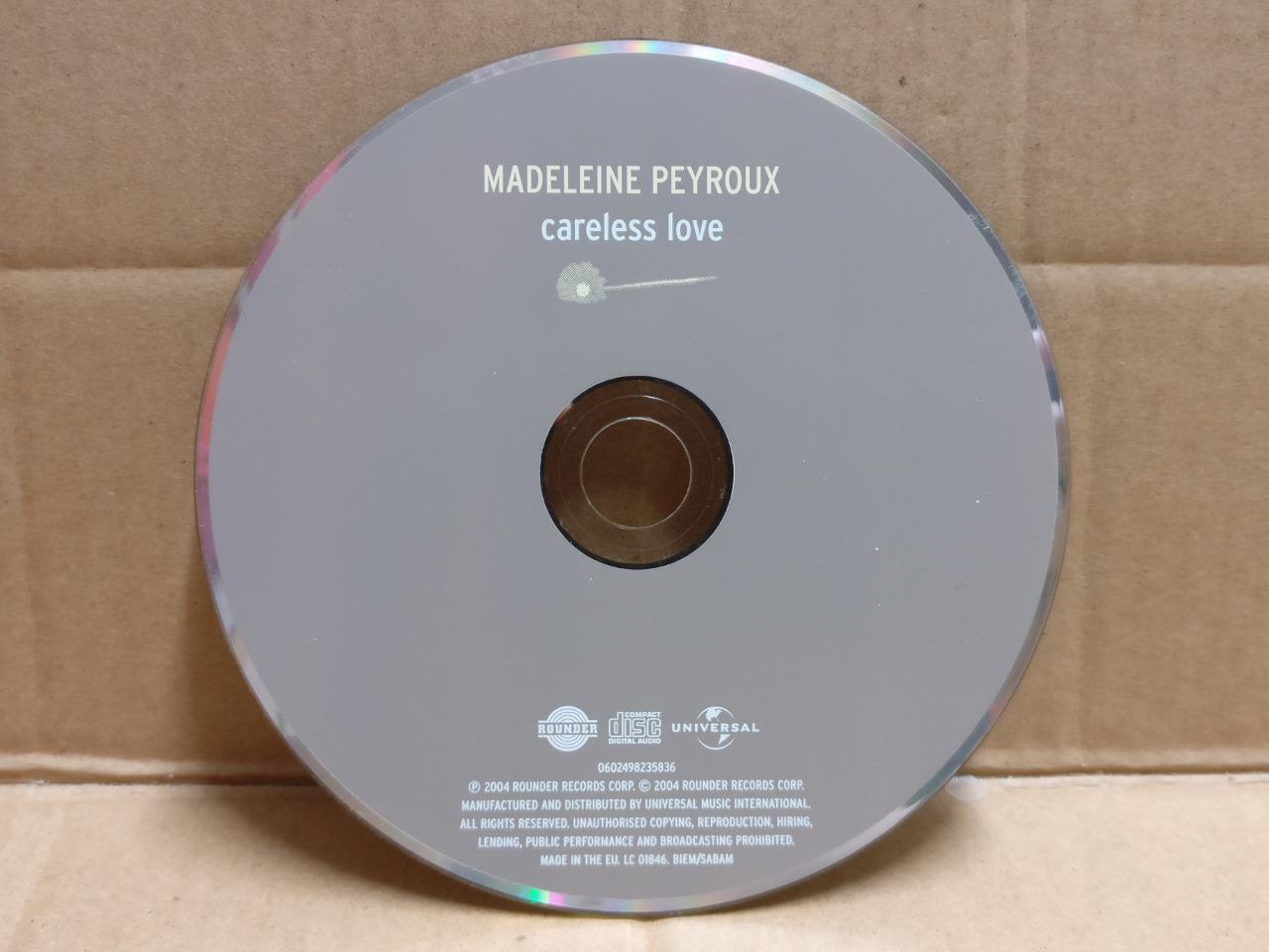 AMM Madeleine Peyroux Careless Love 2004 E.U. English CD FCS10088 (No Case)