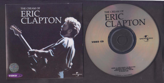 The Cream of Eric Clapton Mega Rare Singapore VCD FCS7015