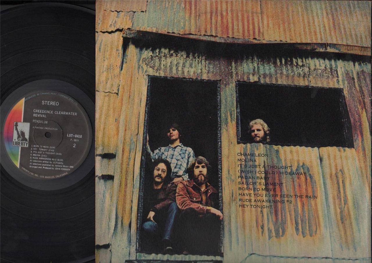 Creedence Clearwater Revival CCR Pendulum GF Singapore Only LP 12" ELP1748