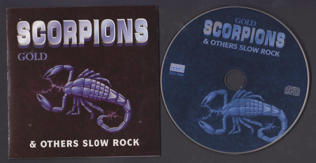 Scorpions on Cover & Other Slow Rock Singapore CD FCS6070