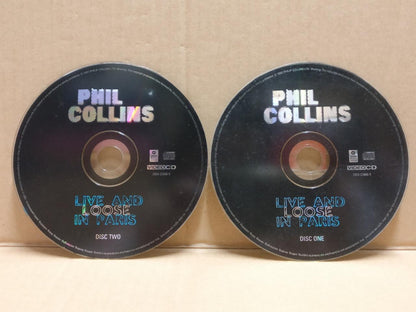 Phil Collins Live & Loose In Paris 1997 English Video CD 2x VCD FCS9588