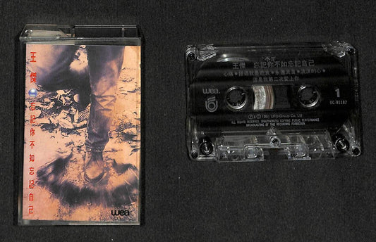 Taiwan Dave Wang Jie 王杰 王傑 1991 WEA Singapore Only Cassette 卡帶 磁帶 CS1500
