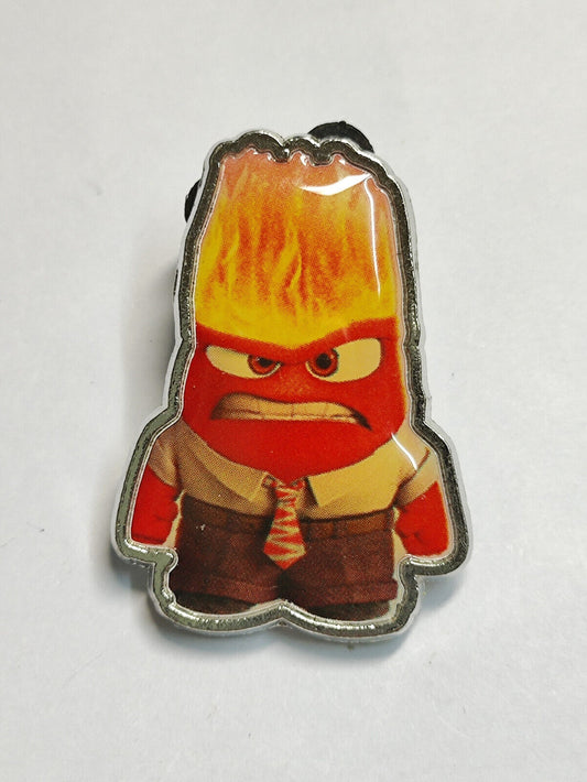 AMM68 PIN BADGE ANIMATION INSIDE OUT ANGER 2015 (JF122)