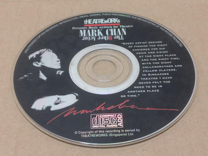 Singapore Mark Chan 陈国华 The Other Actor Mega Rare Singapore English CD FCS9275