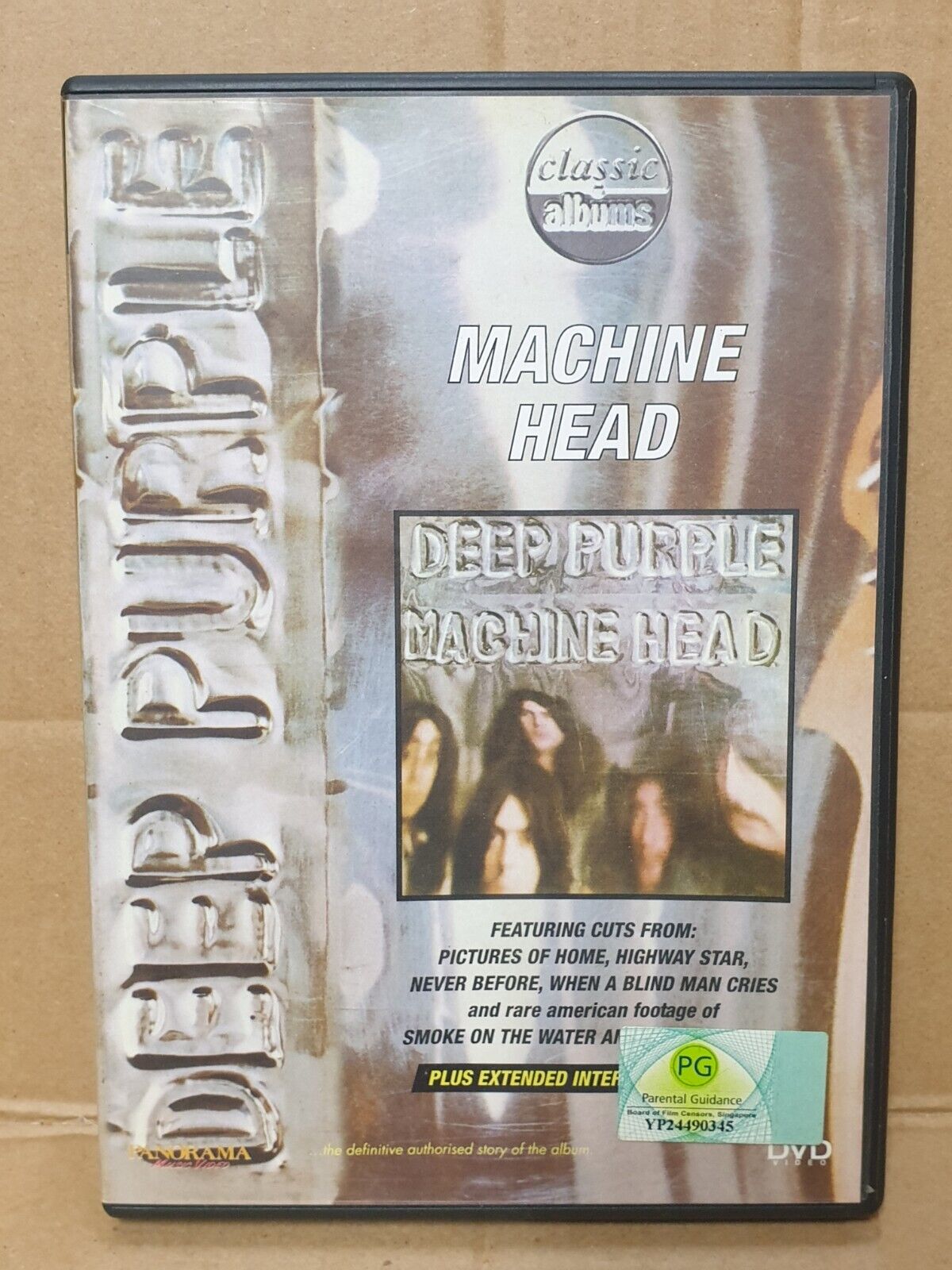 Deep Purple Machine Head 2002 English DVD (FCB2454)