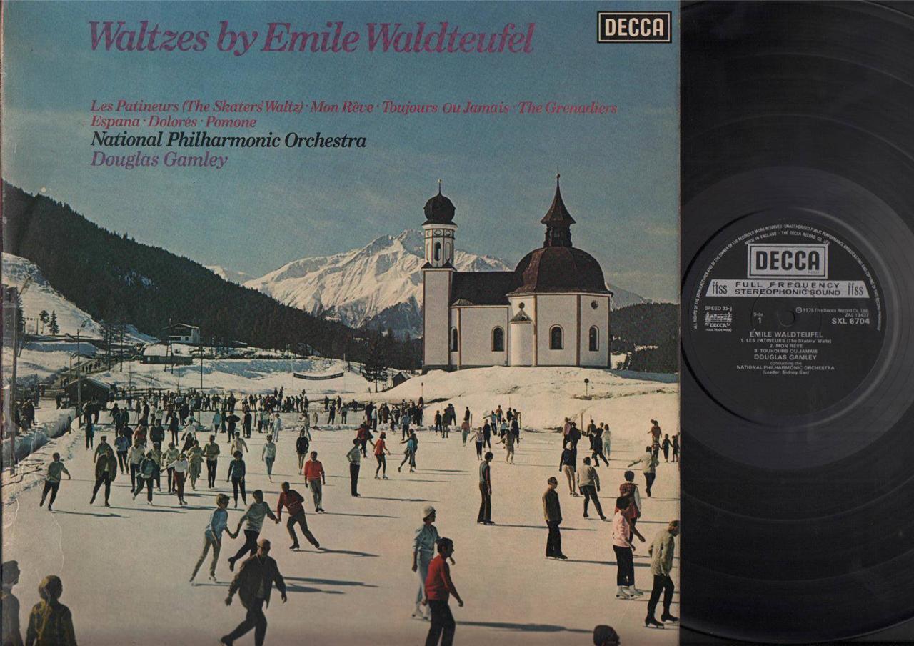 Waltzes by Emile Waldteufel 1975 National Philharmonic Decca England  LP ELP1889