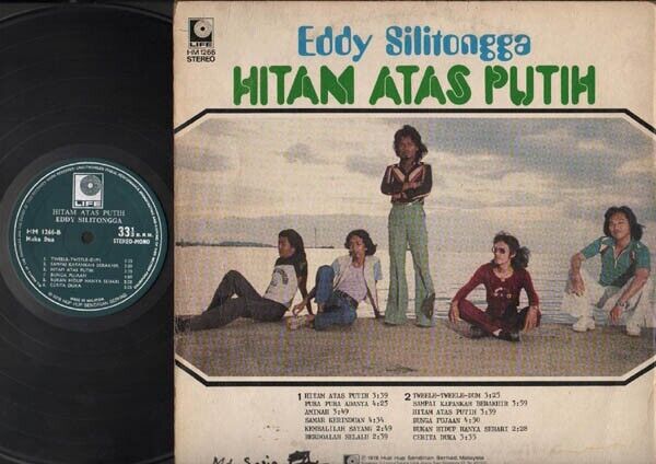 Rare Singapore Malay Eddy Silitongga & His Band 1978 Life Malaysia 12" LP MLP099