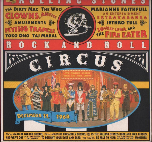 Rolling Stones Circus Rock & Roll 1995 Mega Rare Japan LD Laserdisc LD903