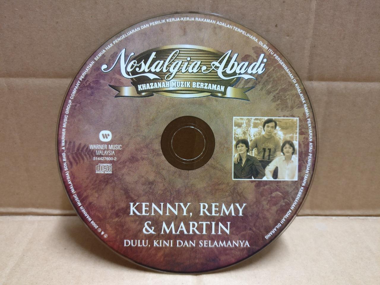 Nostalgia Abadi Kenny Remy & Martin 2008 Malaysia Malay CD FCS10025