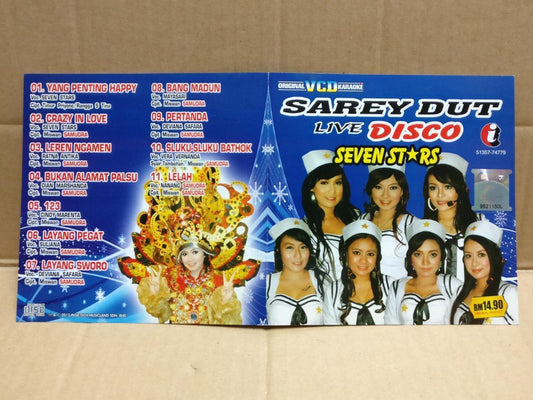 Malaysia Malay Sarey Dut Live Disco 7 Stars Girls Group 2012 Video VCD FCS10023