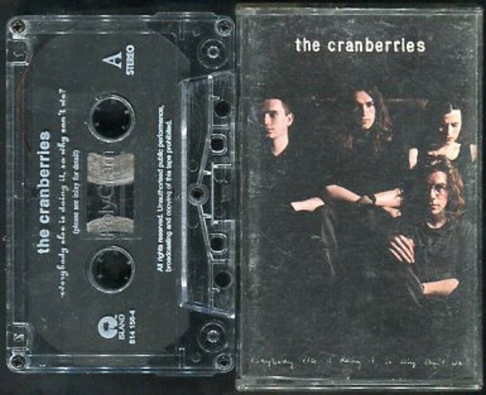 The Cranberries Band 1992 Polygram Mega Rare Malaysia Cassette CS380