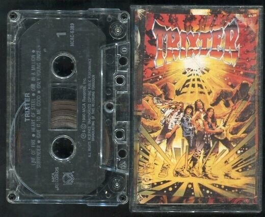 Trixter 1990 WEA Singapore Cassette CS419