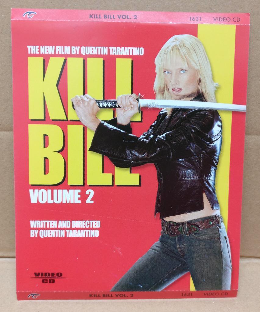 Movie Kill Bill Vol.2 Uma Thurman David Carradine Singapore 2x VCD FCS8305