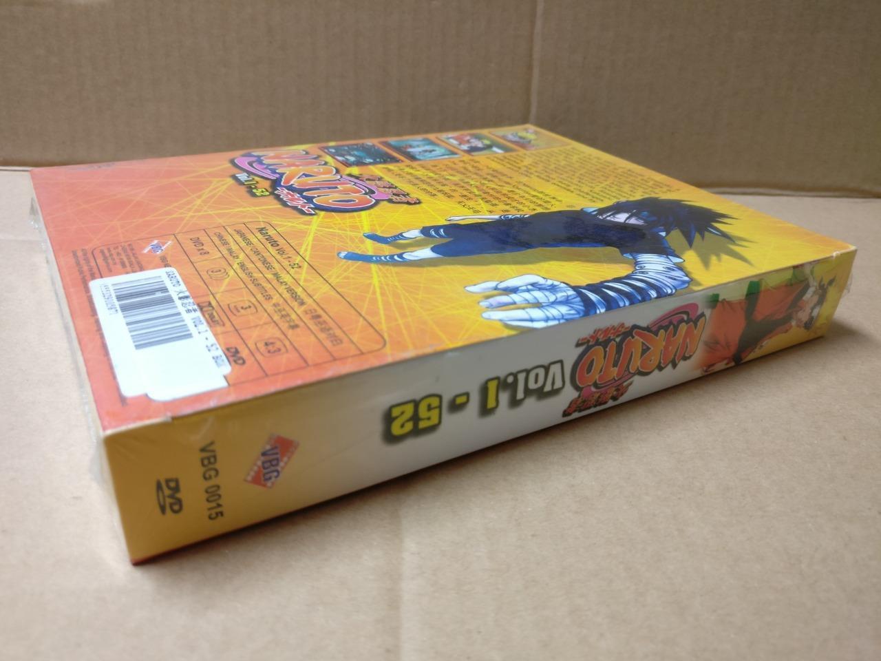 Sealed Japanese Animation Cartoon Naruto 火影忍者 Ch Eng Sub Malaysia 8x DVD FCB1861
