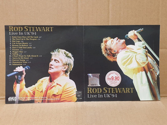 Rod Stewart Live In UK'94 Malaysia English CD (FCS10234)