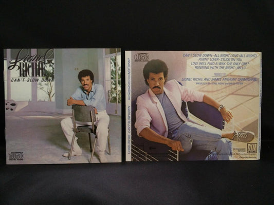 Loniel Richie Can't Slow Down 1983 Rare Made In Japan Disc Australia CD FCS8058
