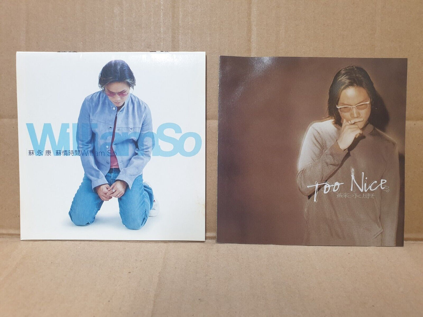 HK William So 苏永康 蘇永康 Chinese 3x CD + 1x VCD Set Lot Of 4 (FCS10363) H