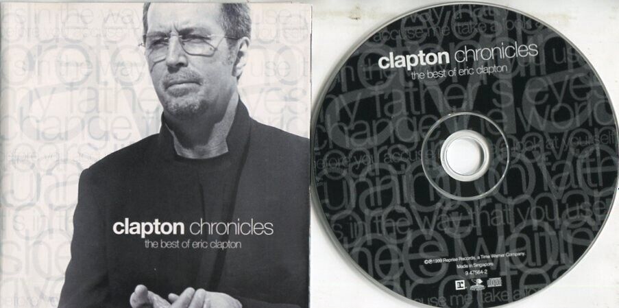 Eric Clapton Chronicles 1999 Warner Music Mega Rare Singapore CD FCS2463