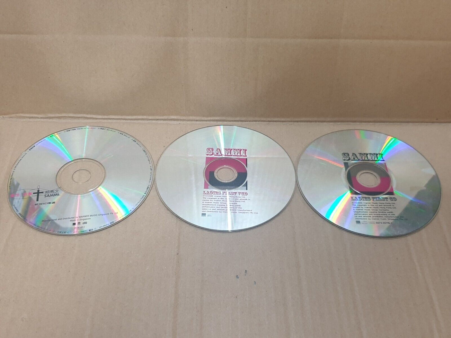 Sammi Cheng  郑秀文 鄭秀文 Chinese CD+(CD+VCD)+3xVCD, etc Set LOT Of 11 (FCS10351) L