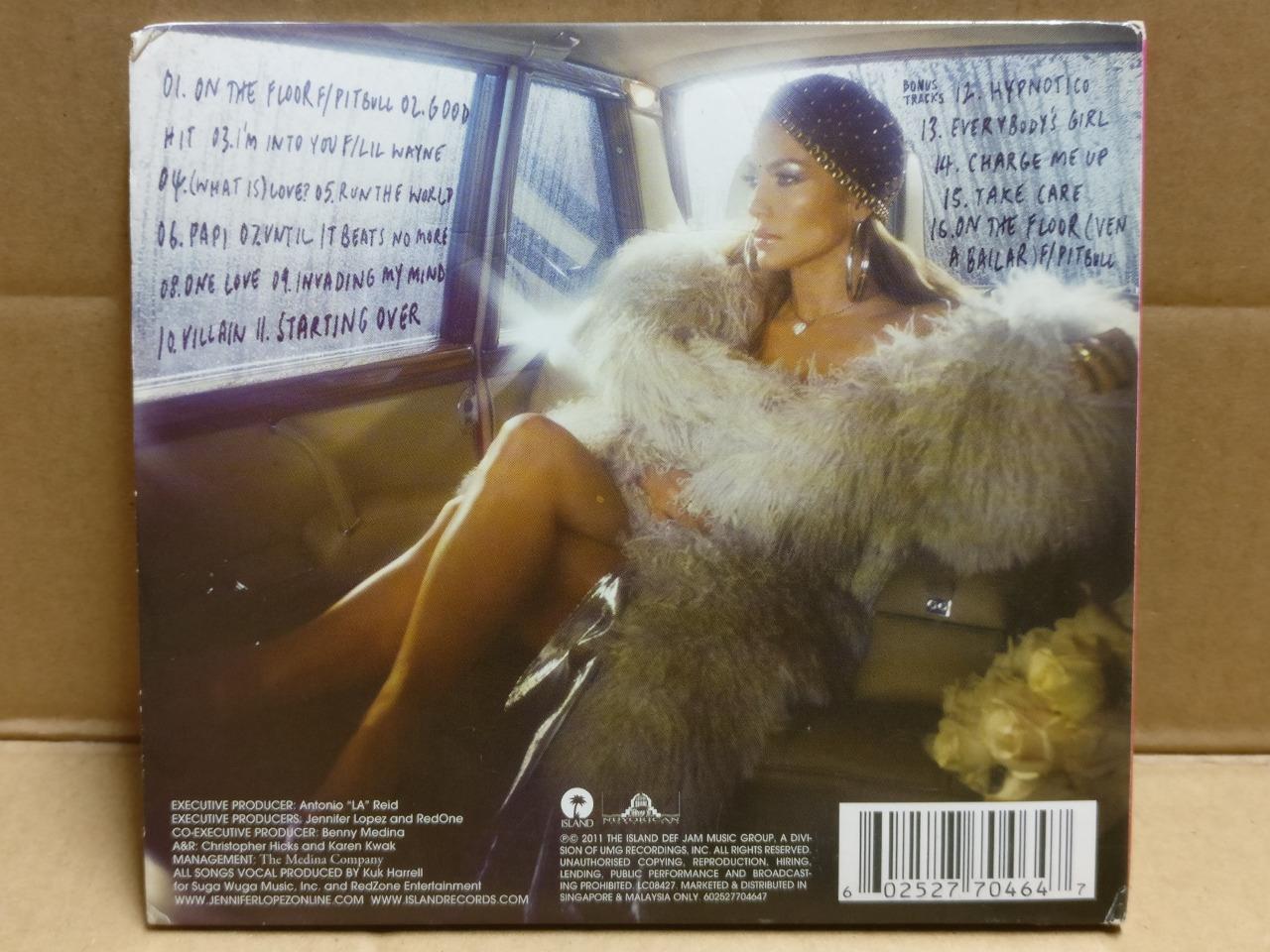 Mega Rare JLo Jennifer Lopez LOVE 2011 Singapore CD FCB2096