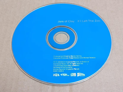 Jars Of Clay If I Left The Zoo Rare Singapore English CD FCS9850
