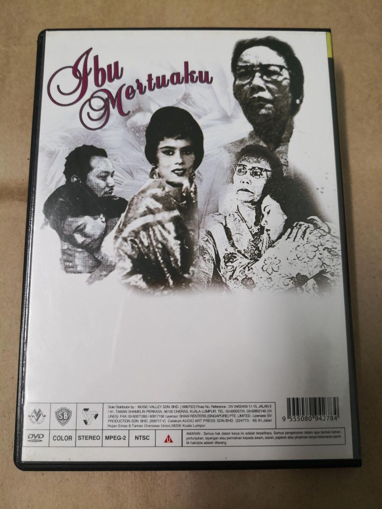 Shaw Brothers Singapore Malay Movie Ibu Mertuaku P. Ramlee DVD FCB2103