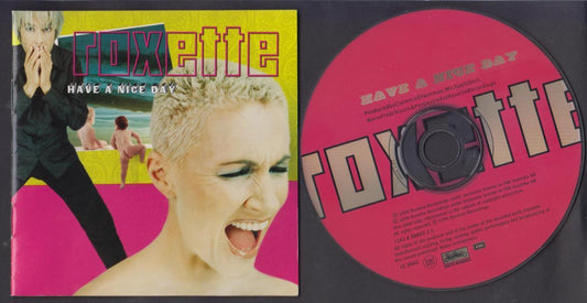 Mega Rare Roxette Have A Nice Day 1999 Made In Indonesia CD FCS6854