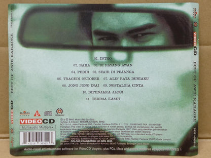 Malay Best Of AWIE Karaoke Rare Malaysia VCD Video CD BMG FCS8977