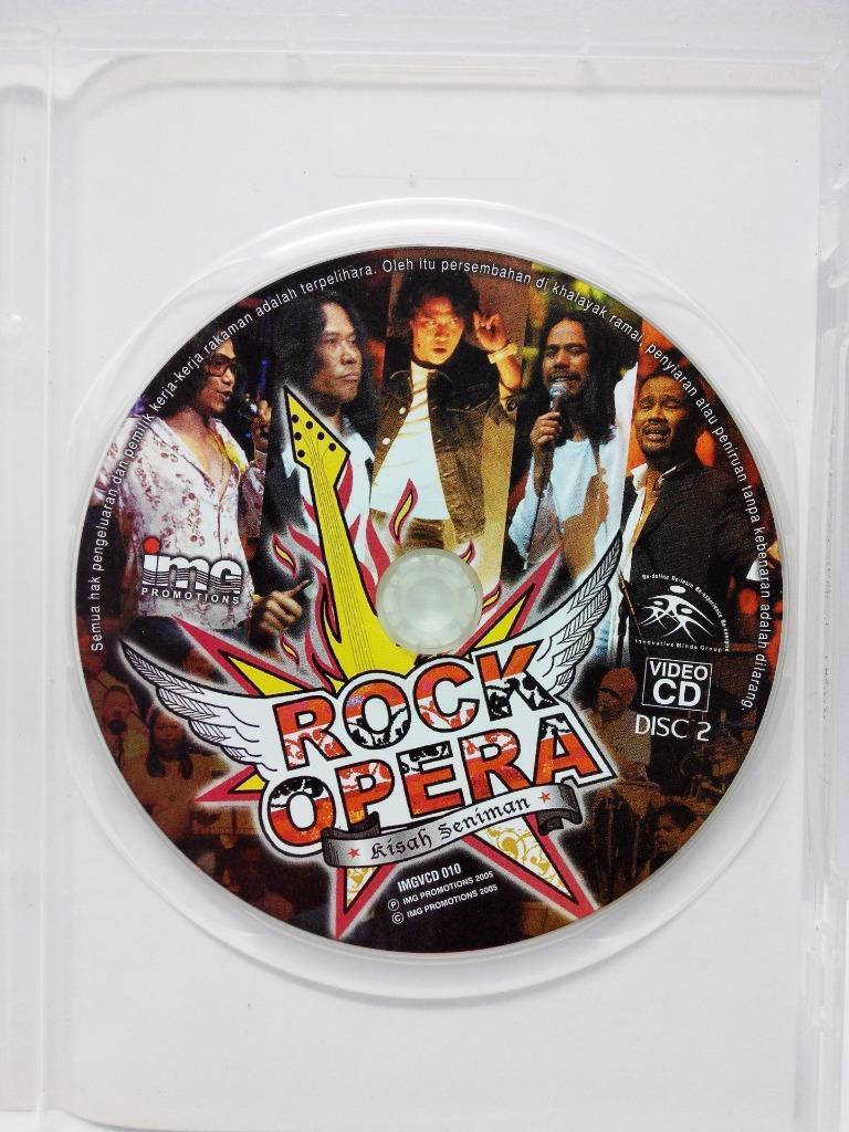 Malay Rock Band Concert Aisah Seniman At Esplanade Singapore 2x VCD FCB1065